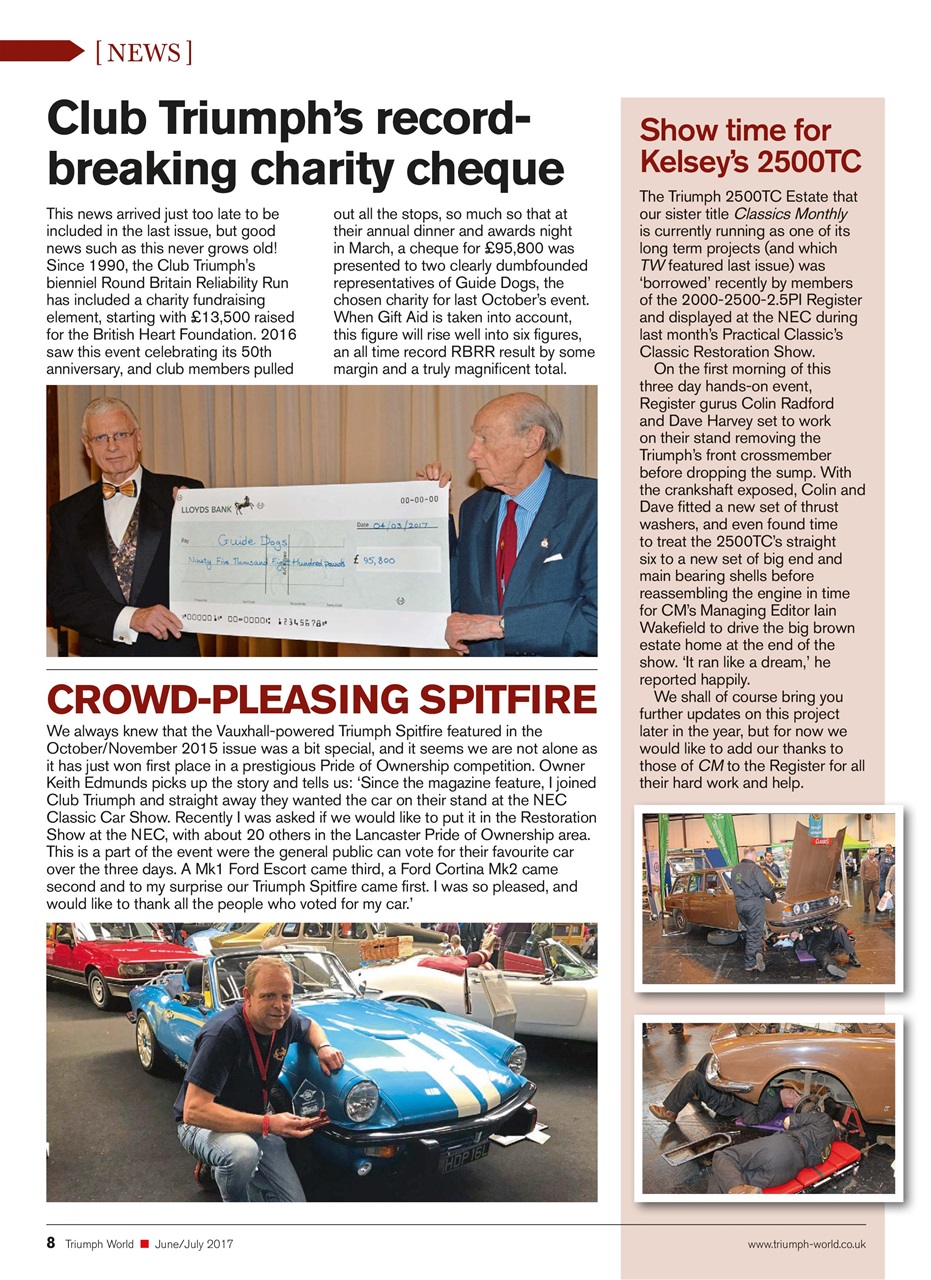 Triumph World Preview Pages