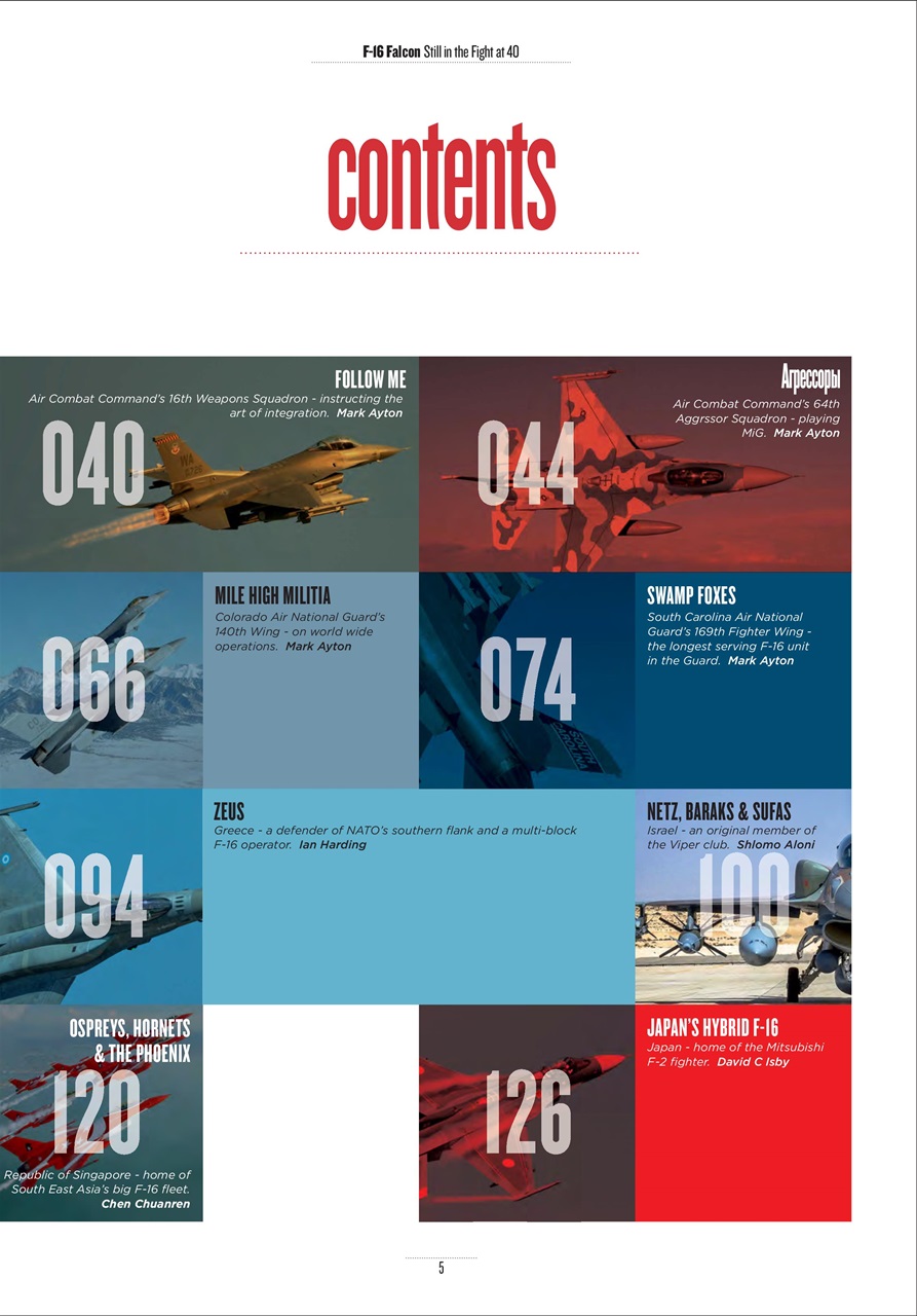 Combat Aircraft Journal Preview Pages
