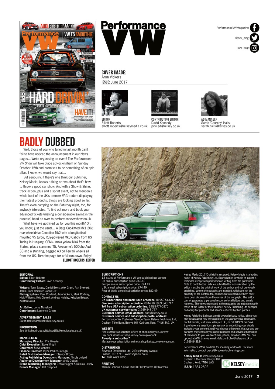 Performance VW Preview Pages