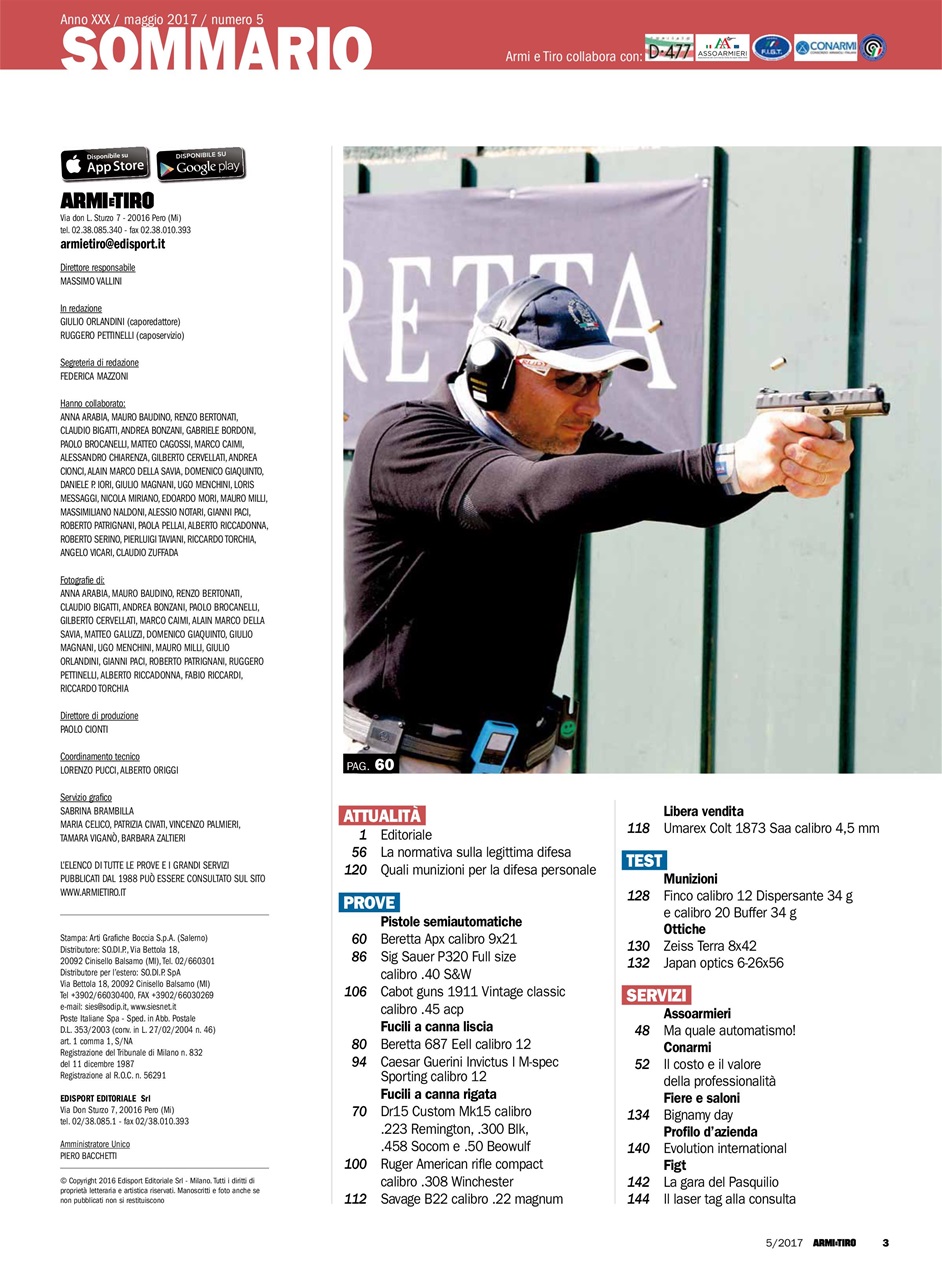 Armi E Tiro Preview Pages