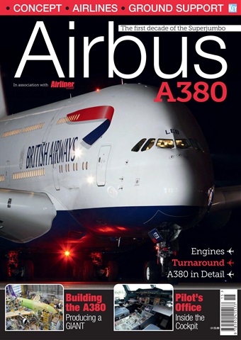 Airliner World issue Airbus A380