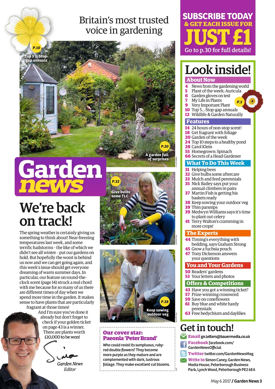 Garden News Preview Pages
