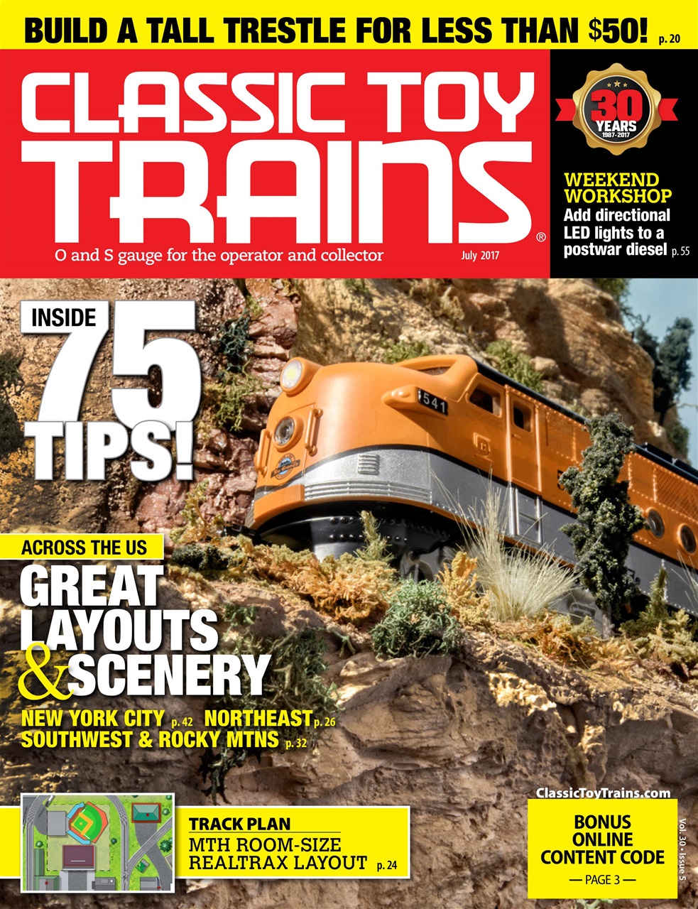 Classic Toy Trains Preview Pages