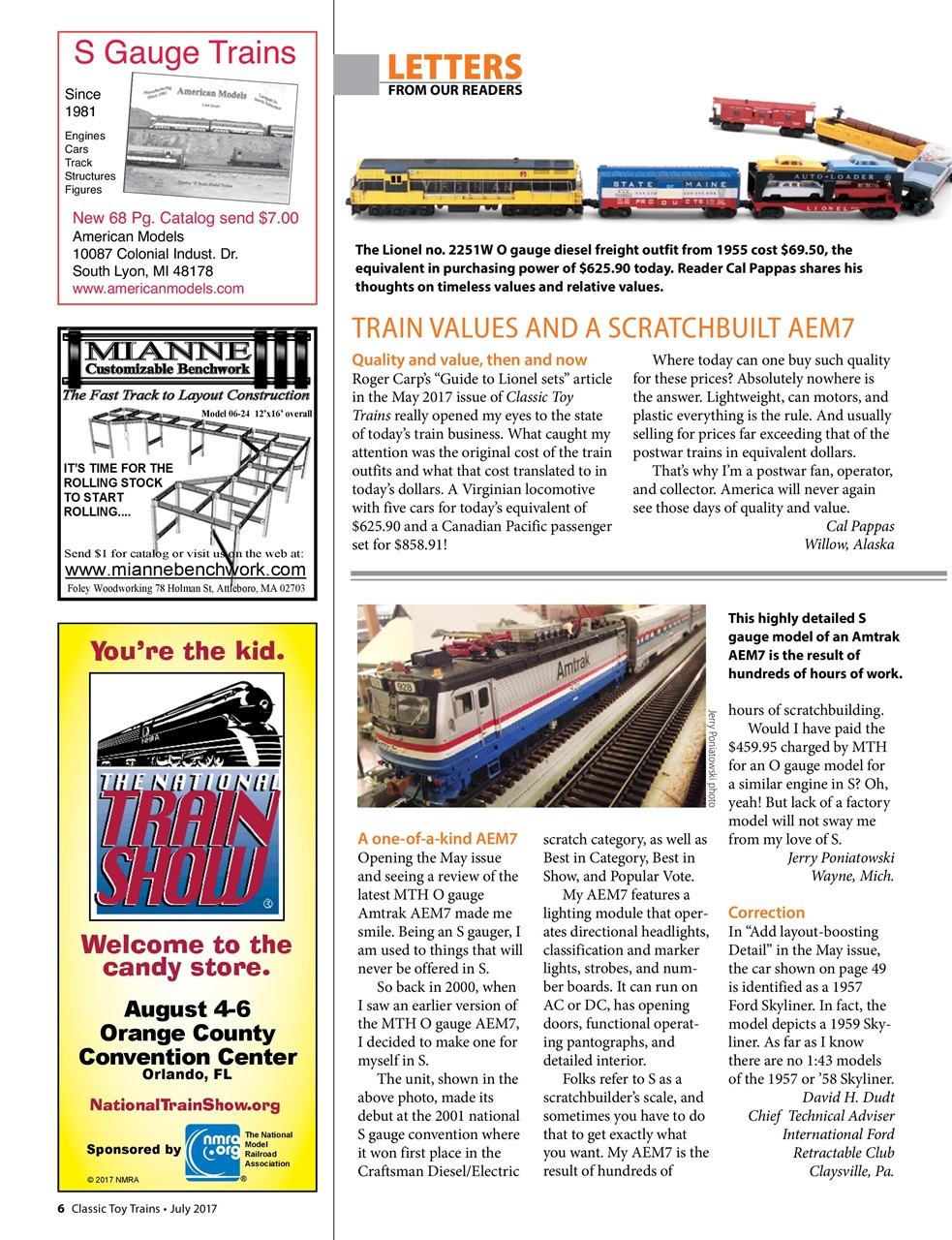 Classic Toy Trains Preview Pages