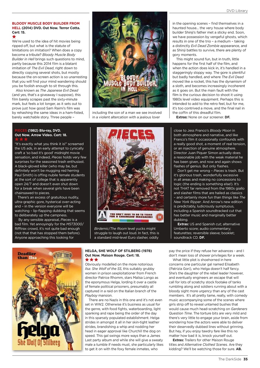 The Darkside Preview Pages