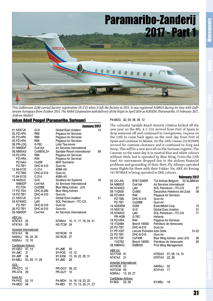 Scramble Magazine Preview Pages