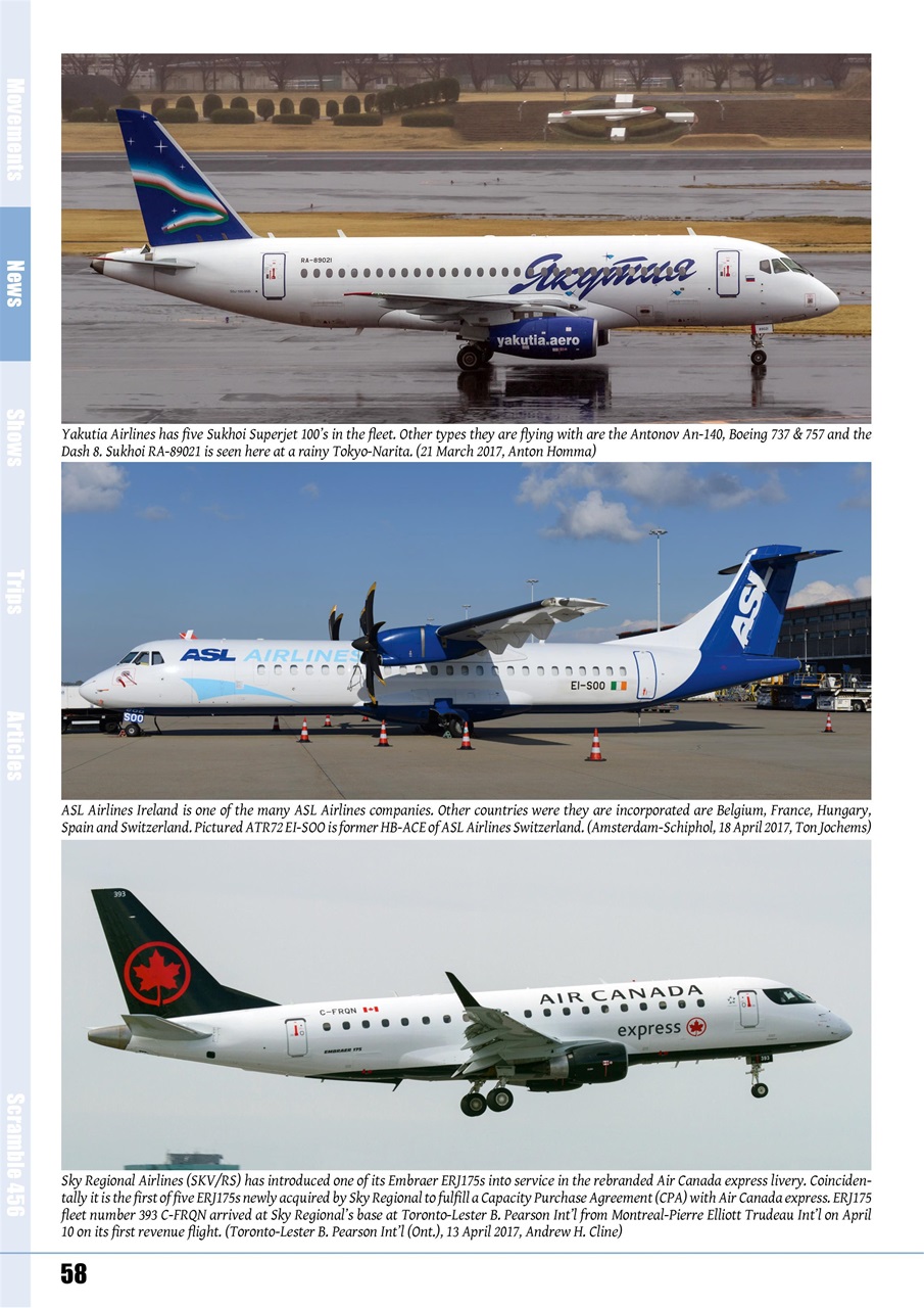 Scramble Magazine Preview Pages