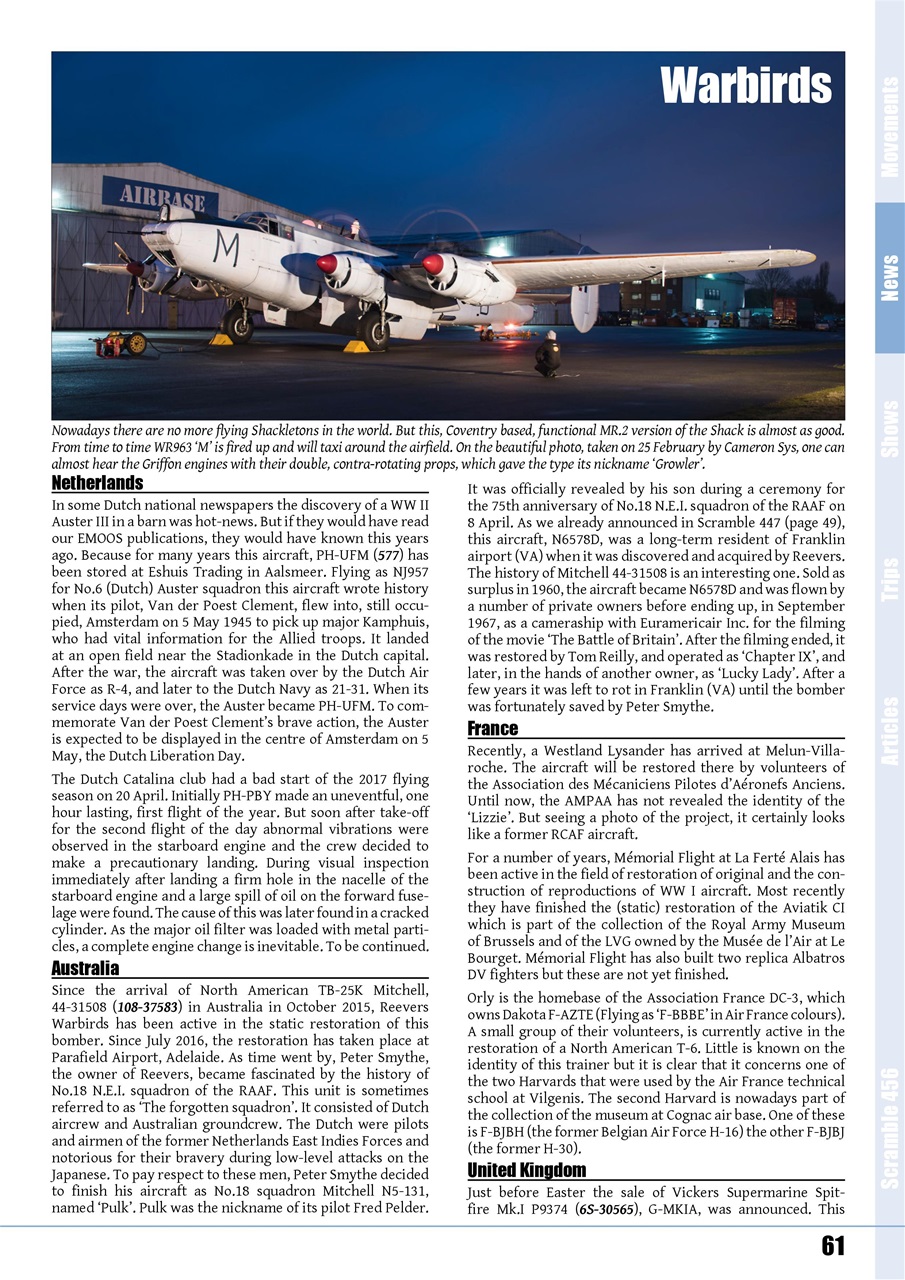 Scramble Magazine Preview Pages