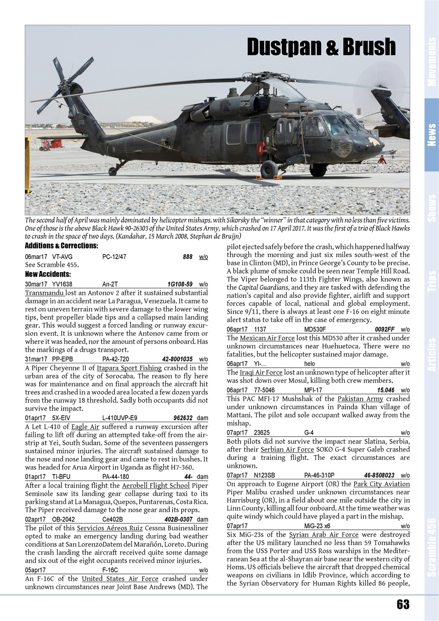 Scramble Magazine Preview Pages