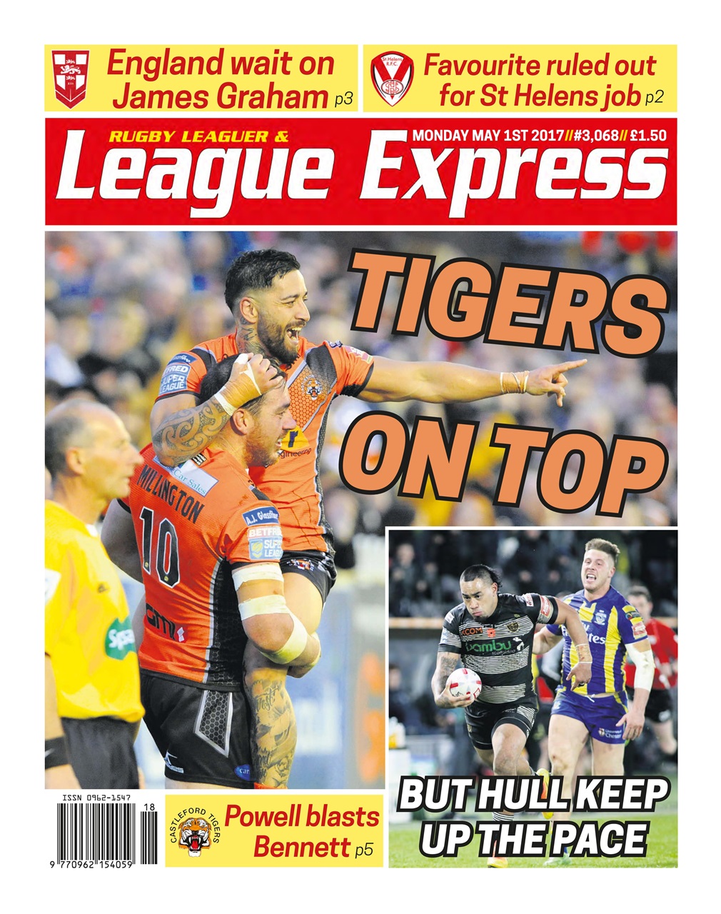 League Express Preview Pages
