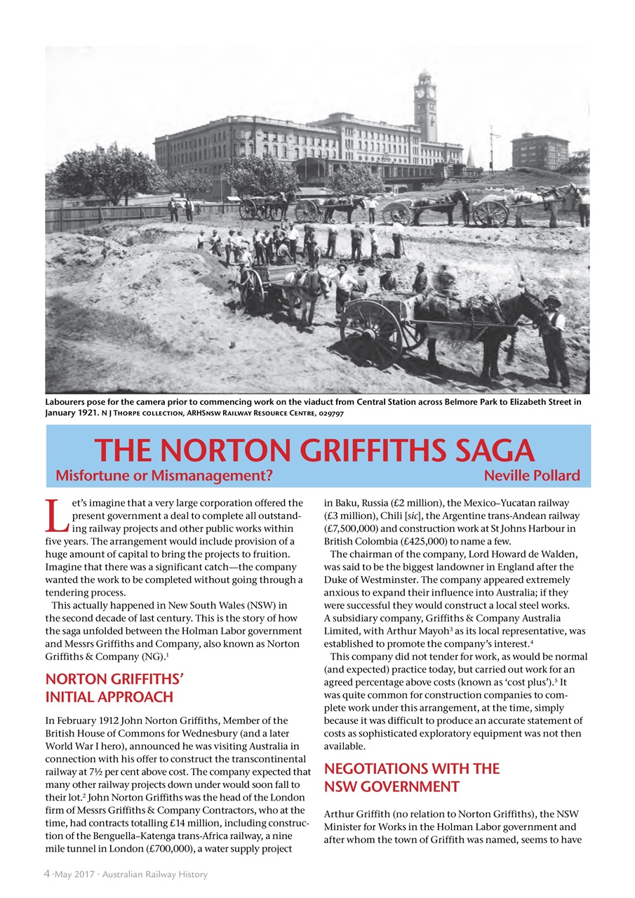 Australian Railway History Preview Pages