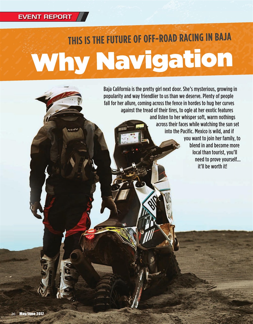 Adventure Motorcycle Preview Pages