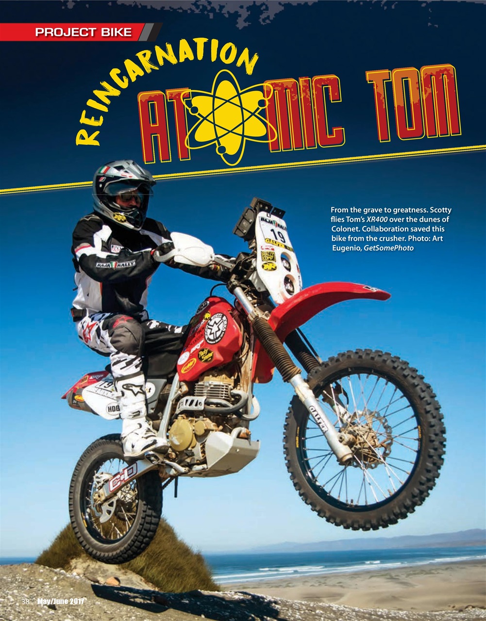 Adventure Motorcycle Preview Pages