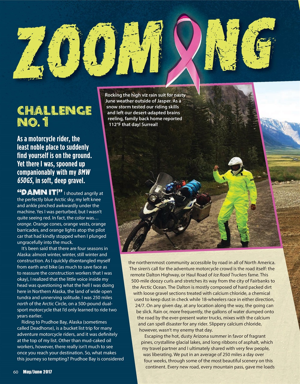 Adventure Motorcycle Preview Pages