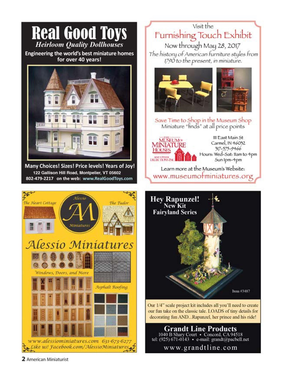 American Miniaturist Preview Pages