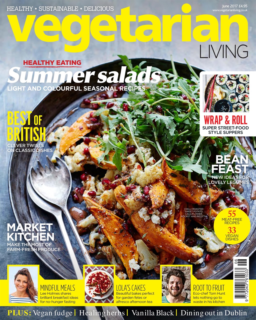 Vegetarian Living Preview Pages