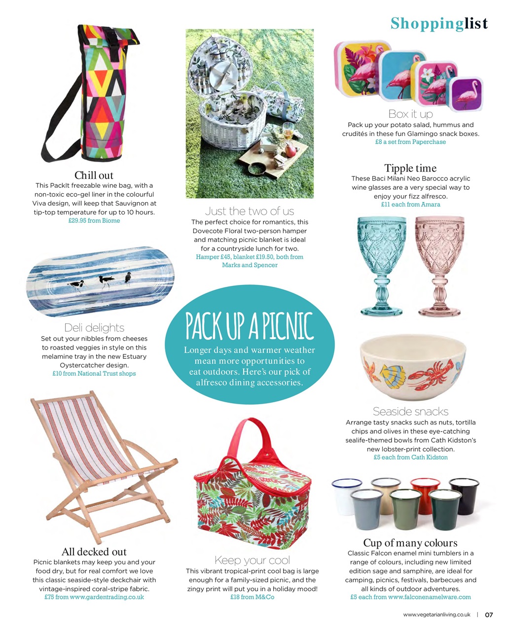 Vegetarian Living Preview Pages