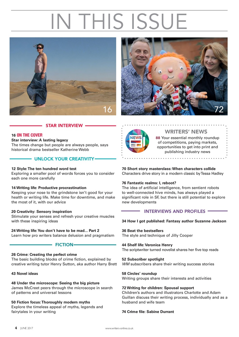 Writing Magazine Preview Pages