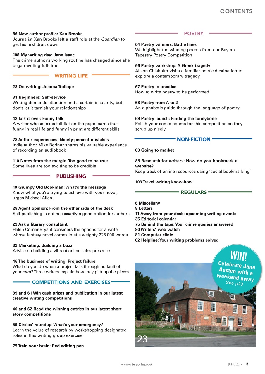 Writing Magazine Preview Pages