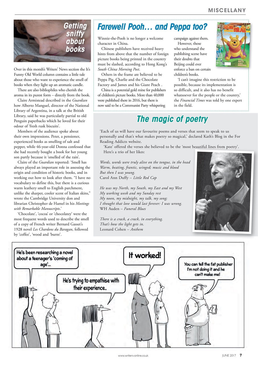 Writing Magazine Preview Pages