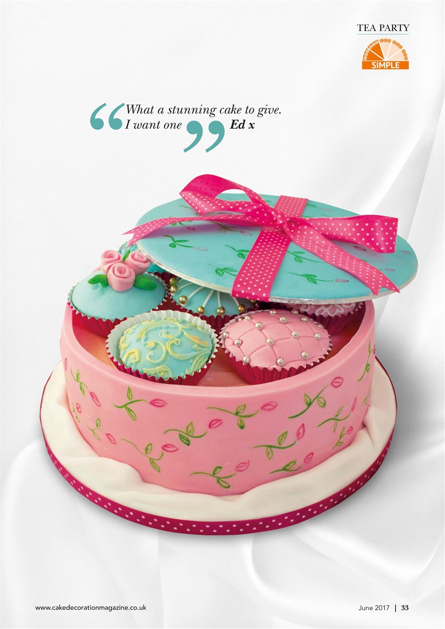 Cake Decoration & Sugarcraft Magazine Preview Pages