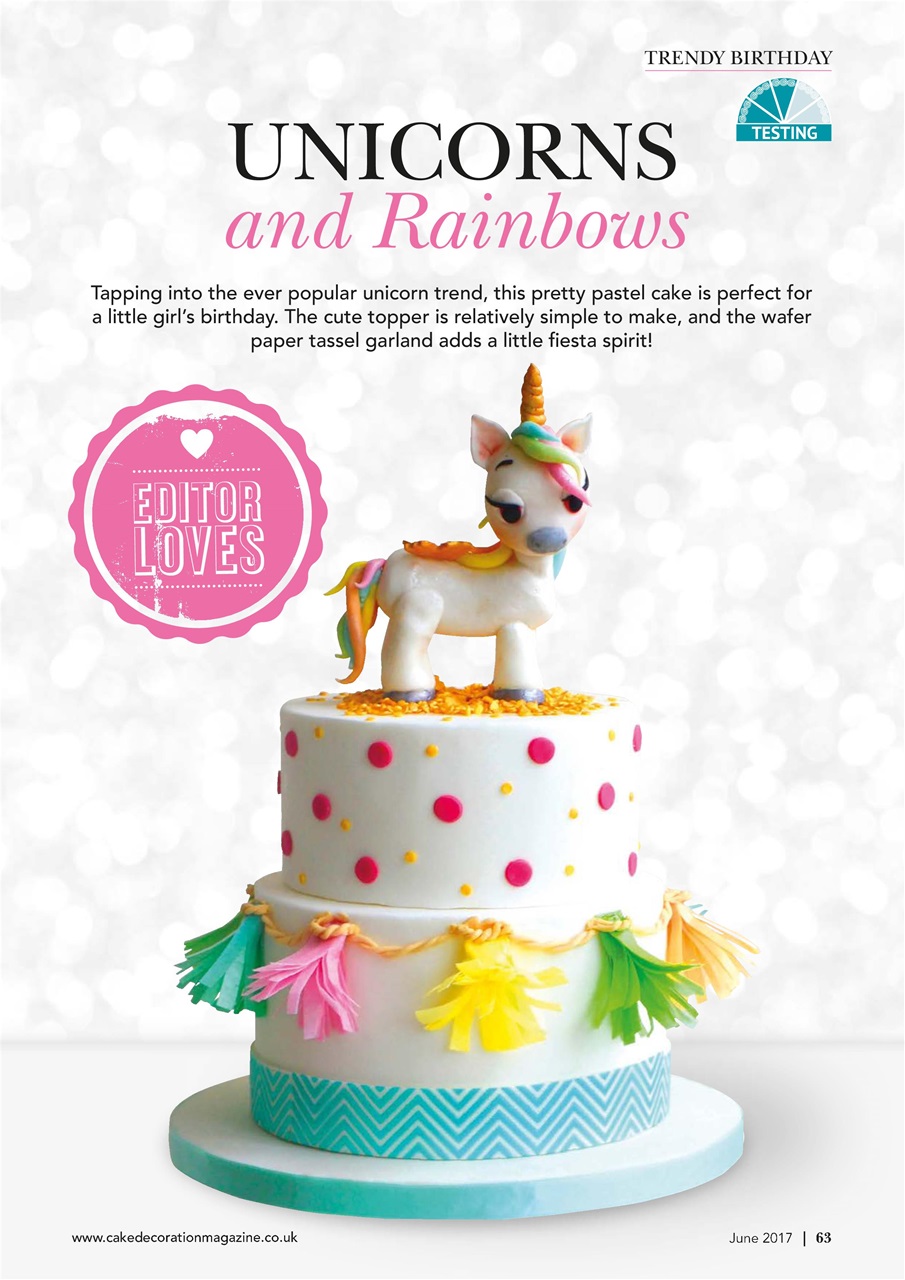 Cake Decoration & Sugarcraft Magazine Preview Pages