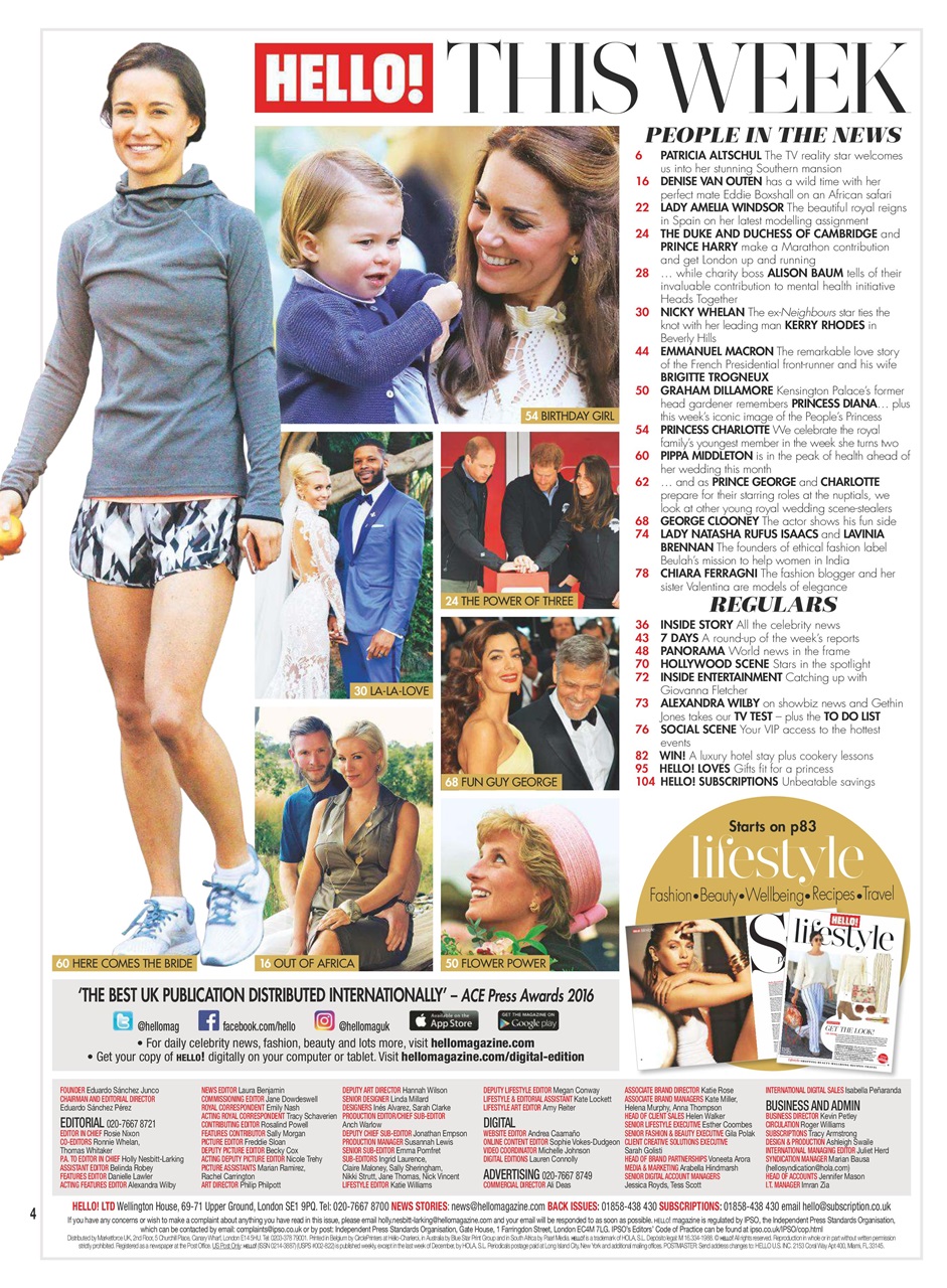 Hello! Magazine Preview Pages