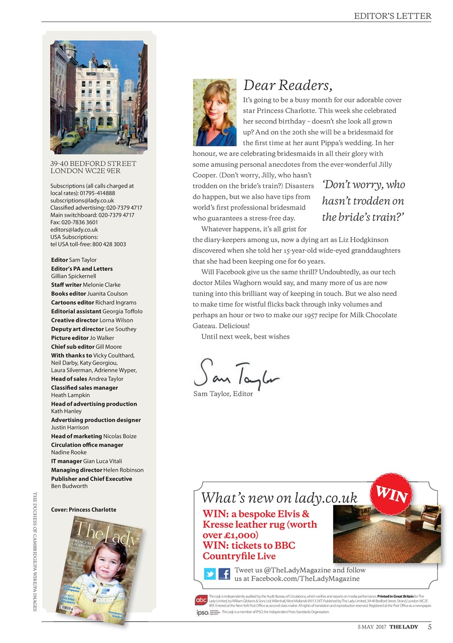 The Lady Preview Pages