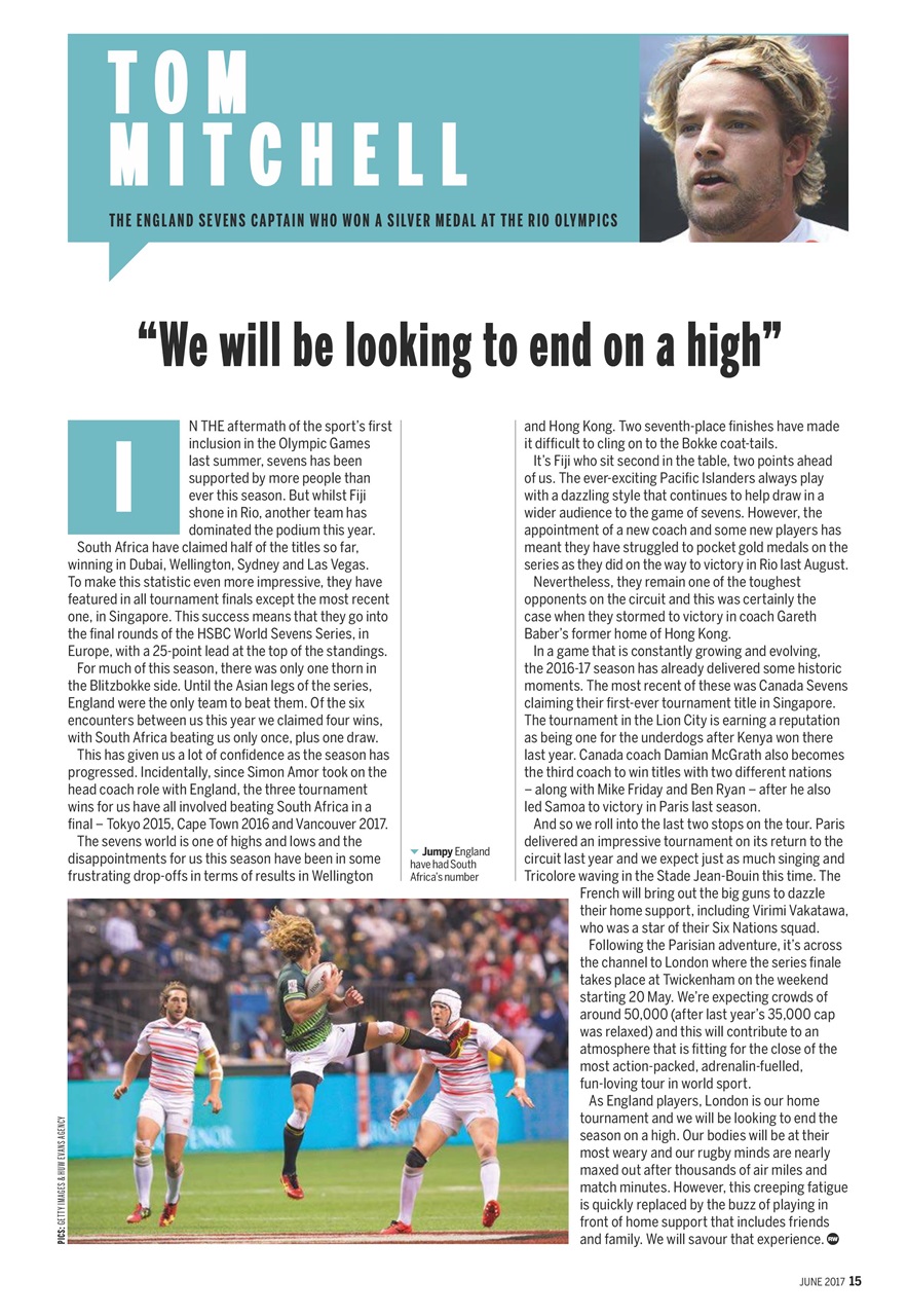 Rugby World Preview Pages