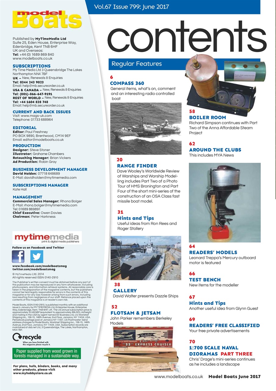 Model Boats Preview Pages