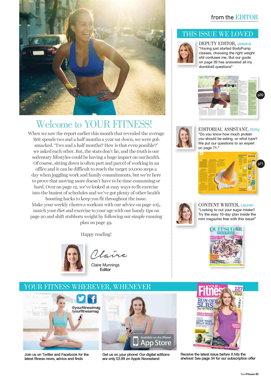 Health & Wellbeing Preview Pages