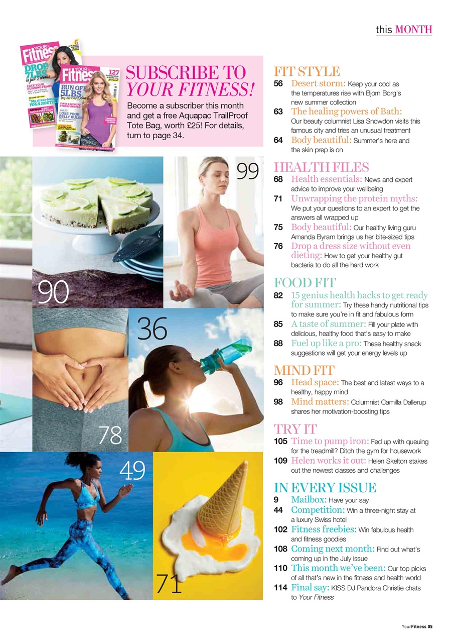 Health & Wellbeing Preview Pages
