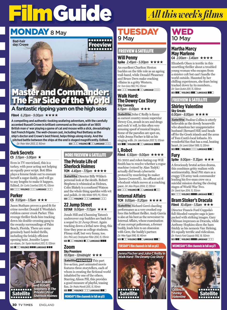 TV Times Preview Pages