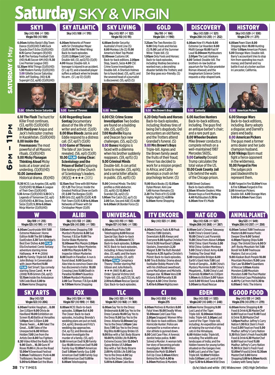 TV Times Preview Pages