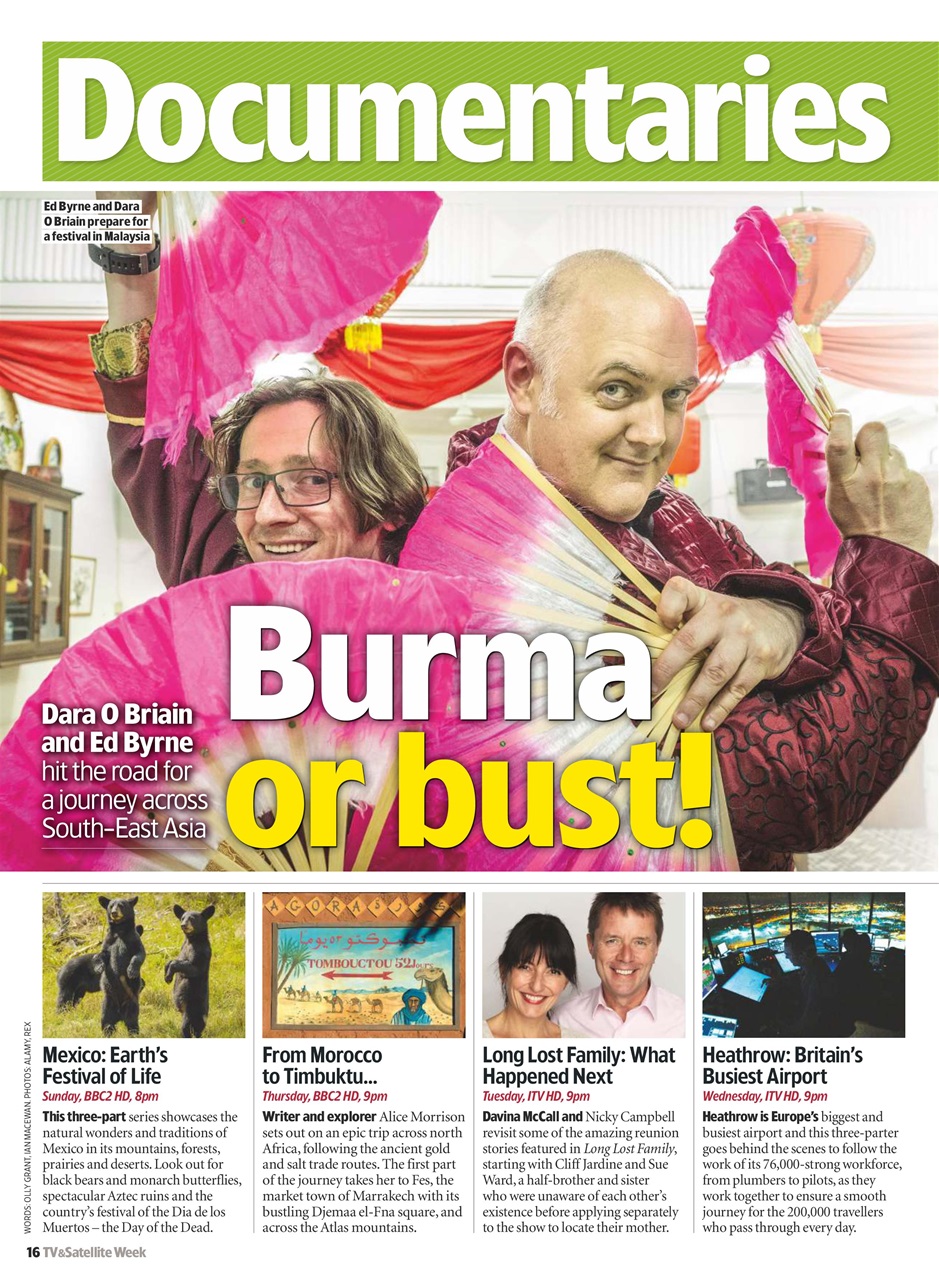 TV & Satellite Week Preview Pages