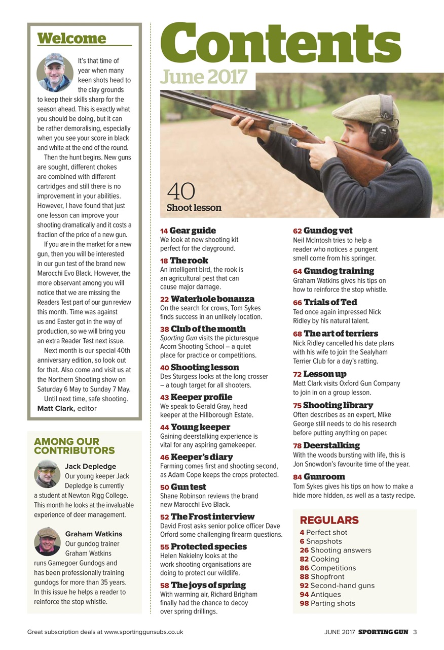 Sporting Gun Preview Pages