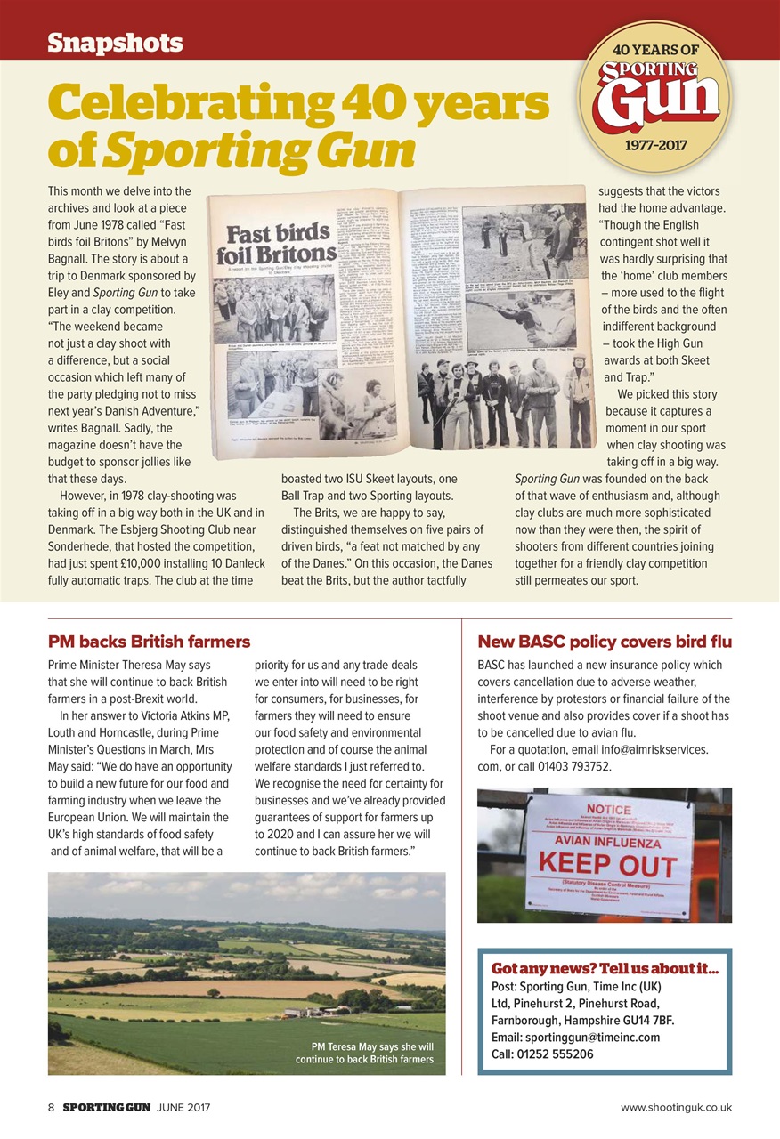 Sporting Gun Preview Pages