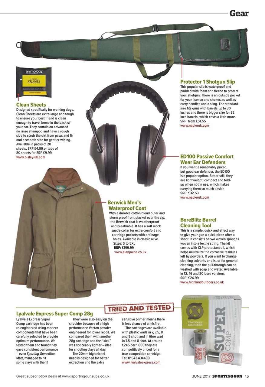 Sporting Gun Preview Pages