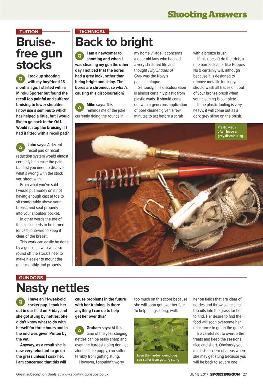 Sporting Gun Preview Pages