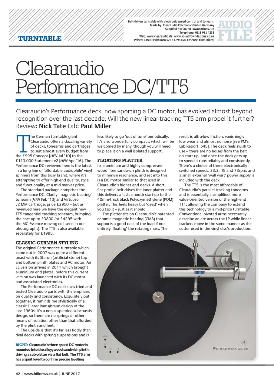 Hi-Fi News Preview Pages