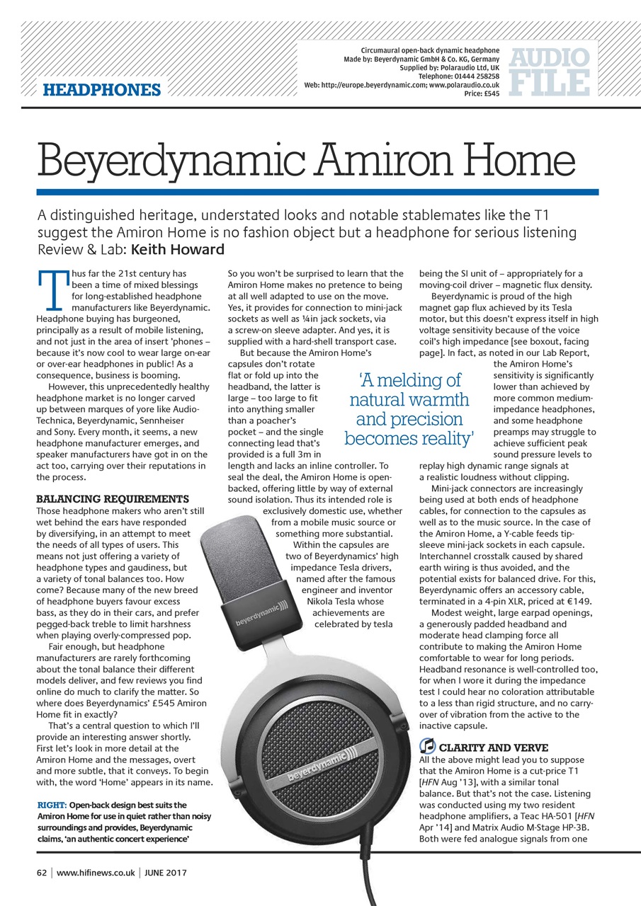 Hi-Fi News Preview Pages