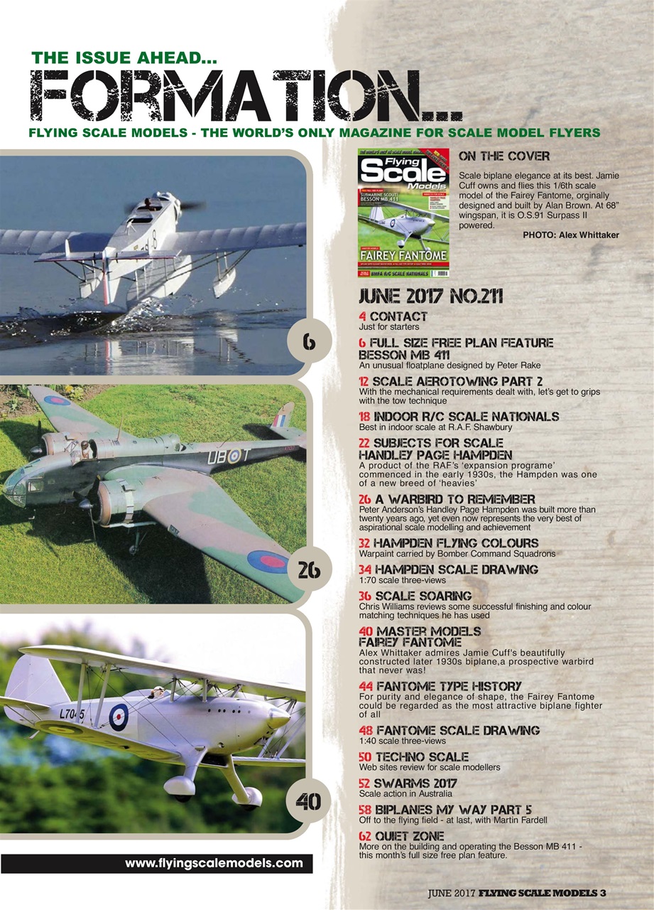 Flying Scale Models Preview Pages