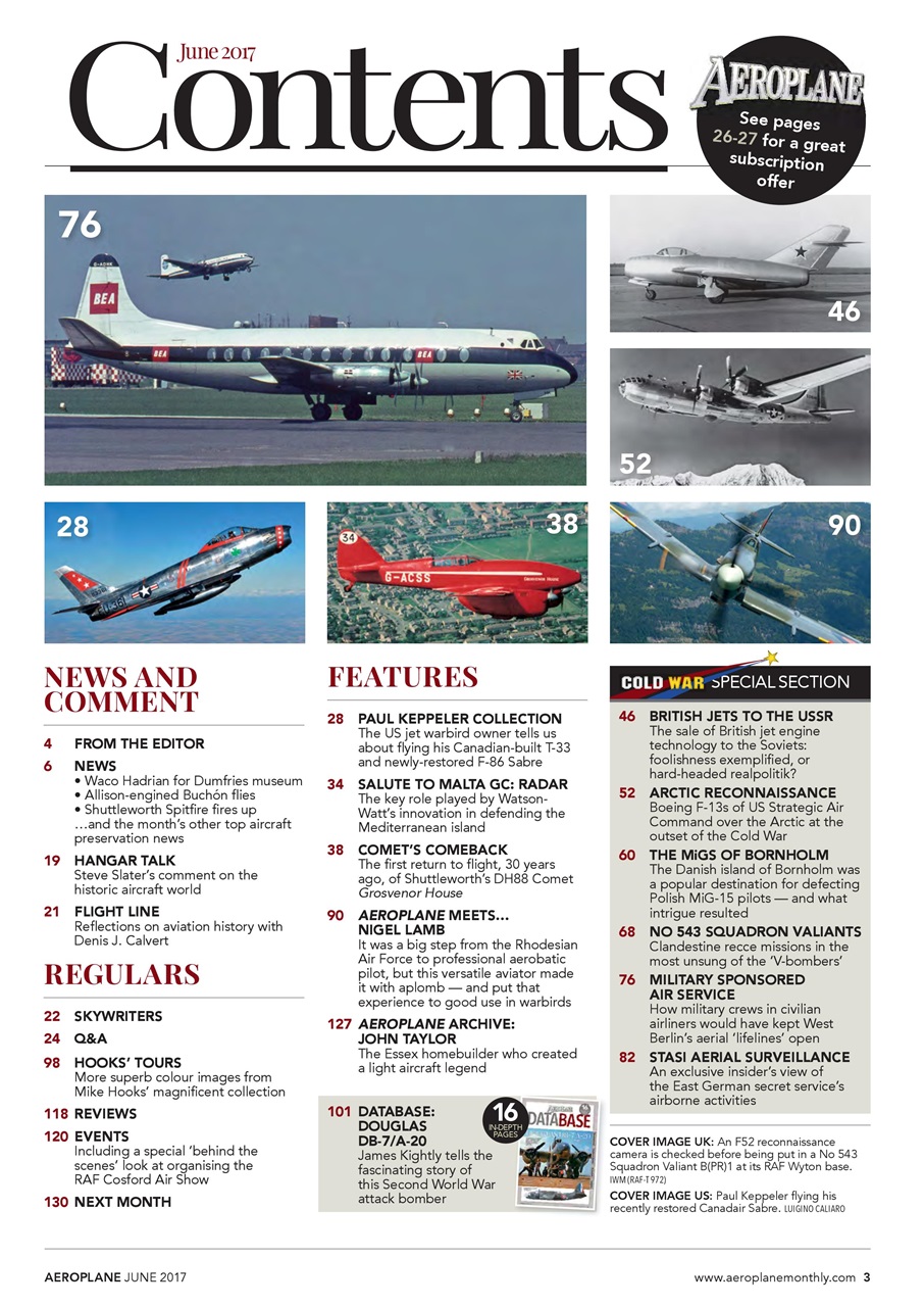 Aeroplane Preview Pages