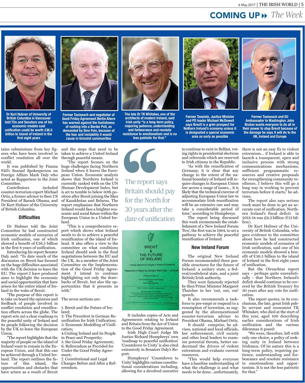 Irish World Preview Pages