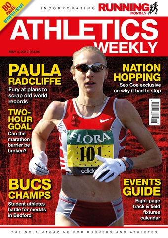 AW – Athletics Weekly Magazine issue May 4, 2017