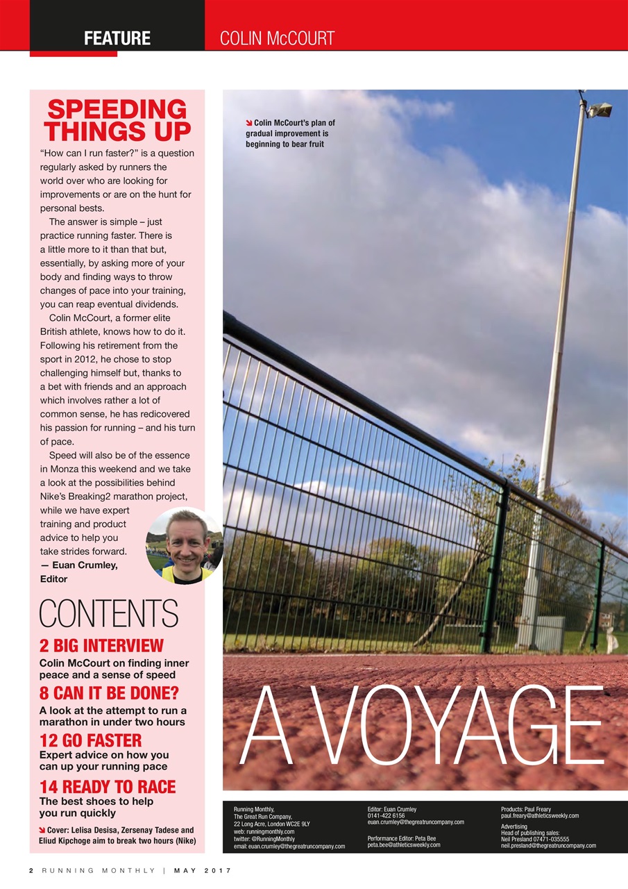 AW – Athletics Weekly Magazine Preview Pages
