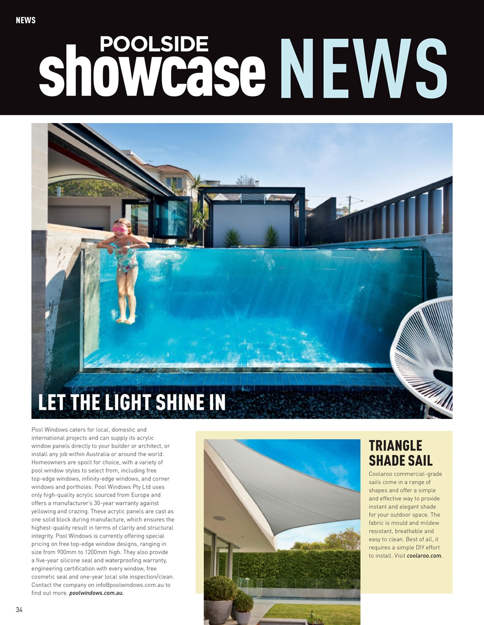 Poolside Showcase Preview Pages