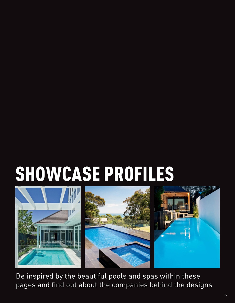 Poolside Showcase Preview Pages