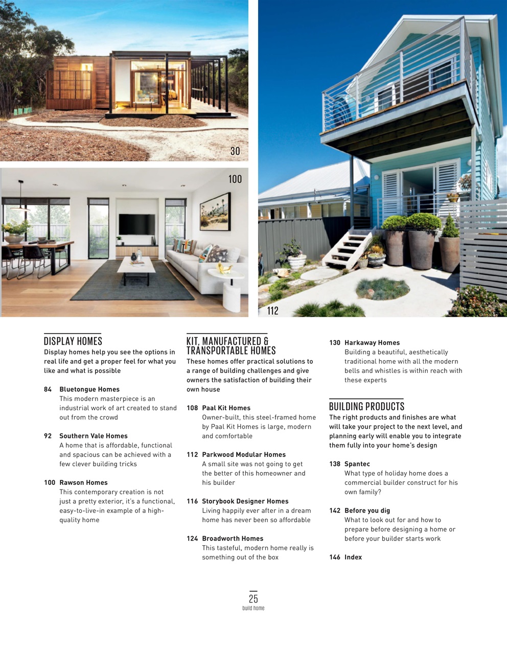 Build Home Preview Pages