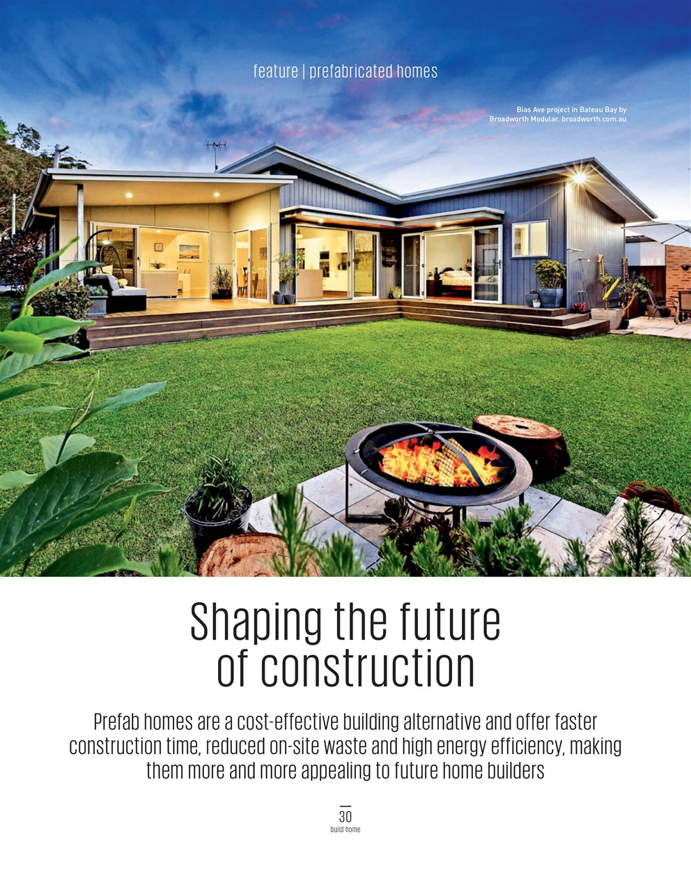 Build Home Preview Pages